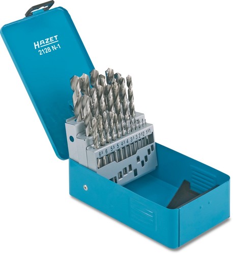 Hazet spiral drill bit set - hazet,